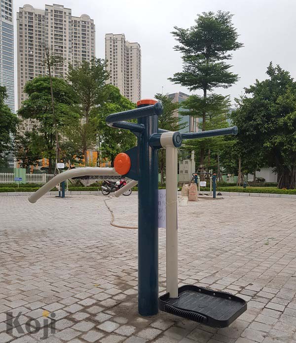 Dự án lắp đặt thiết bị thể thao ngoài trời tại công viên Thanh Xuân