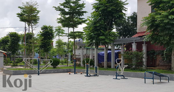 Dự án lắp đặt thiết bị thể thao ngoài trời tại Công viên ngõ 97 Đức Giang, Long Biên
