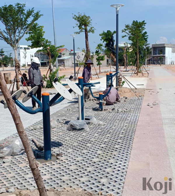 Dự án lắp đặt thiết bị thể thao ngoài trời tại Khu dân cư số 2, Điện Thắng, Bắc Điện Bàn, Quảng Nam