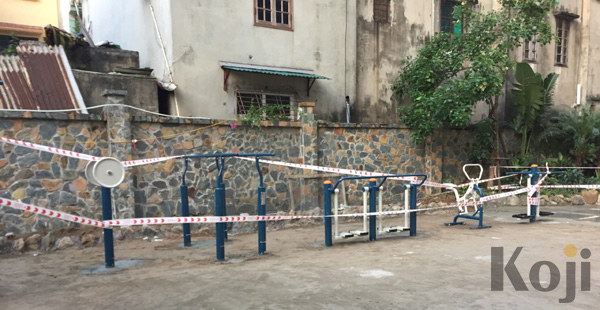 Dự án lắp đặt thiết bị thể thao ngoài trời tại Khu chung cư Trương Định - Hà Nội