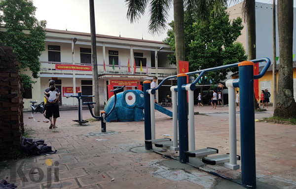 Dự án lắp đặt thiết bị thể thao ngoài trời tại Thôn Tiên Kha, xã Tiên Dương, huyện Đông Anh