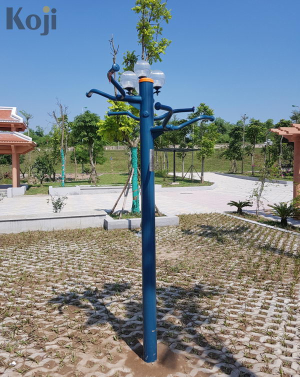 Dự án lắp đặt thiết bị thể thao ngoài trời tại Vườn hoa Phúc Lợi - Quận Long Biên - Hà Nội