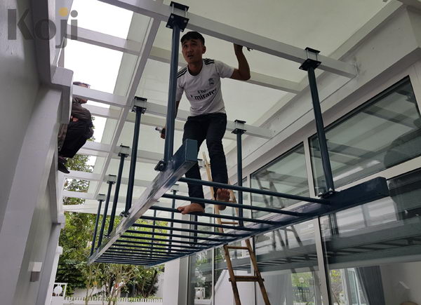 Dự án lắp đặt thiết bị thể thao ngoài trời tại Gia đình chi Hà khu đô thị Cipucha, Hà Nội