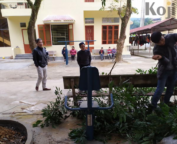Dự án lắp đặt thiết bị thể thao ngoài trời tại Trung tâm bảo trợ xã hội, TP Hà Giang